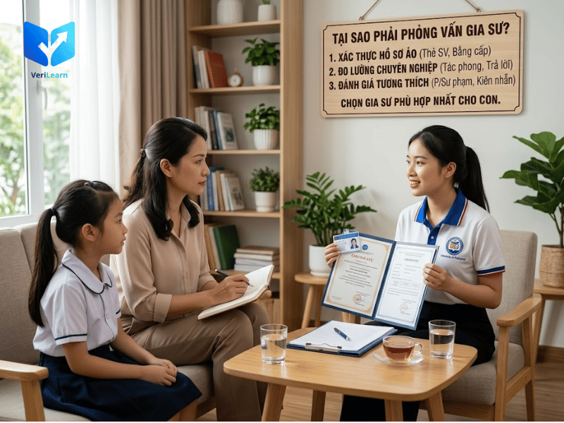 Những lý do nên phỏng vấn gia sư